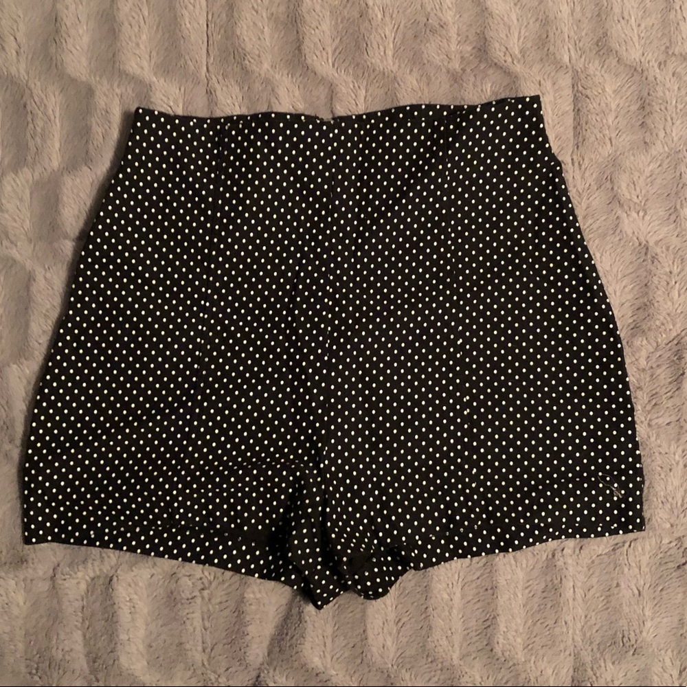 High waisted shorts